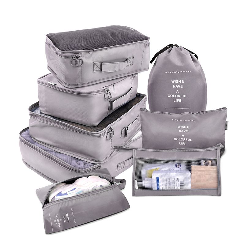 Set de 3 bolsas organizadoras de maletas para viaje CASPERT promocionales, SIN850